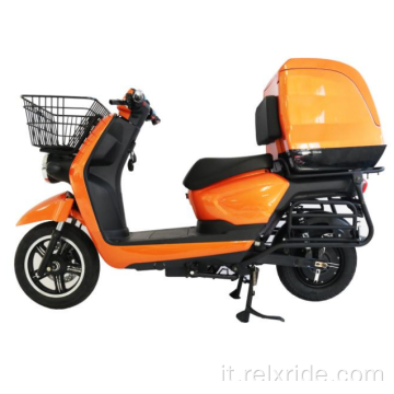 Scooter elettrico akku con portapacchi posteriore agli ioni di litio